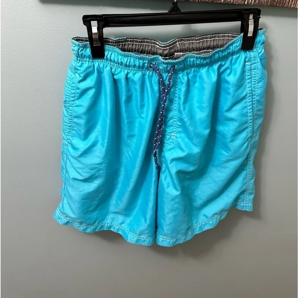 Croft & Barrow turquoise  Swimwear Swim Trunks Size small